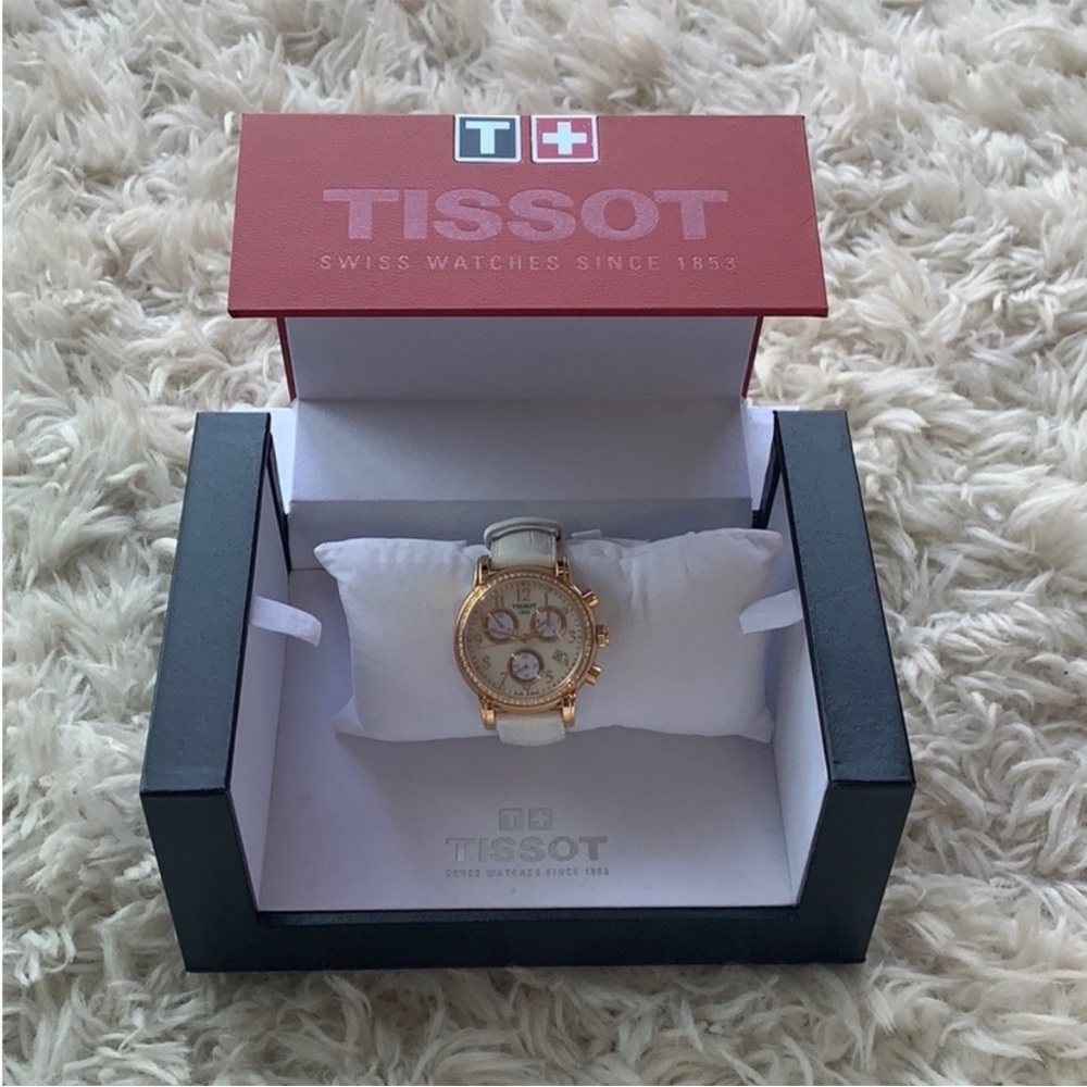 Tissot Dressport Mother of Pearl Watch‎